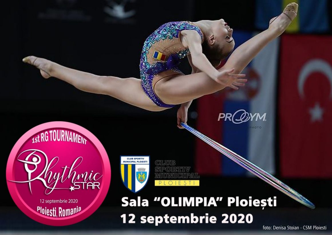 Gimnastică ritmică: sâmbătă, în Sala „Olimpia”, Turneul Internaţional „Rhythmic Star” – Ediţia I!