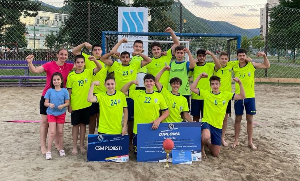 Juniorii B s-au calificat pentru Turneul Final al campionatului de Beach Handball!