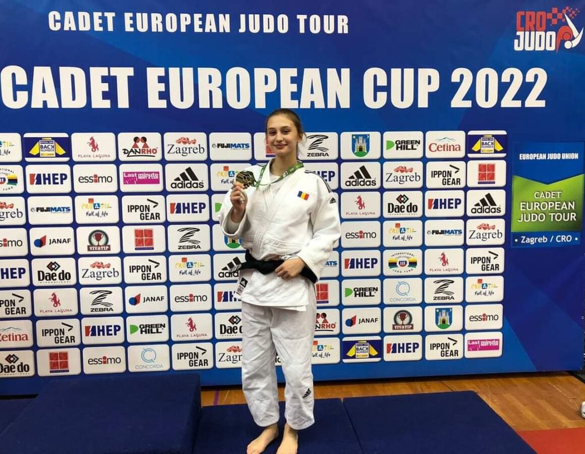 Vanessa Tolea şi Alexandru Petre, aur şi argint la Cupa Europeană de Judo de la Zagreb!