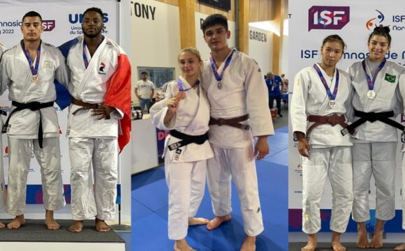 Argint şi bronz pentru judoka de la CSM Ploieşti la Gimnaziada ISF din Franţa!