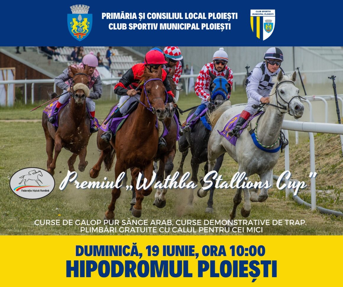 Hipodromul Ploieşti: Premiul „Wathba Stallions Cup”, principala cursă a reuniunii de duminică!