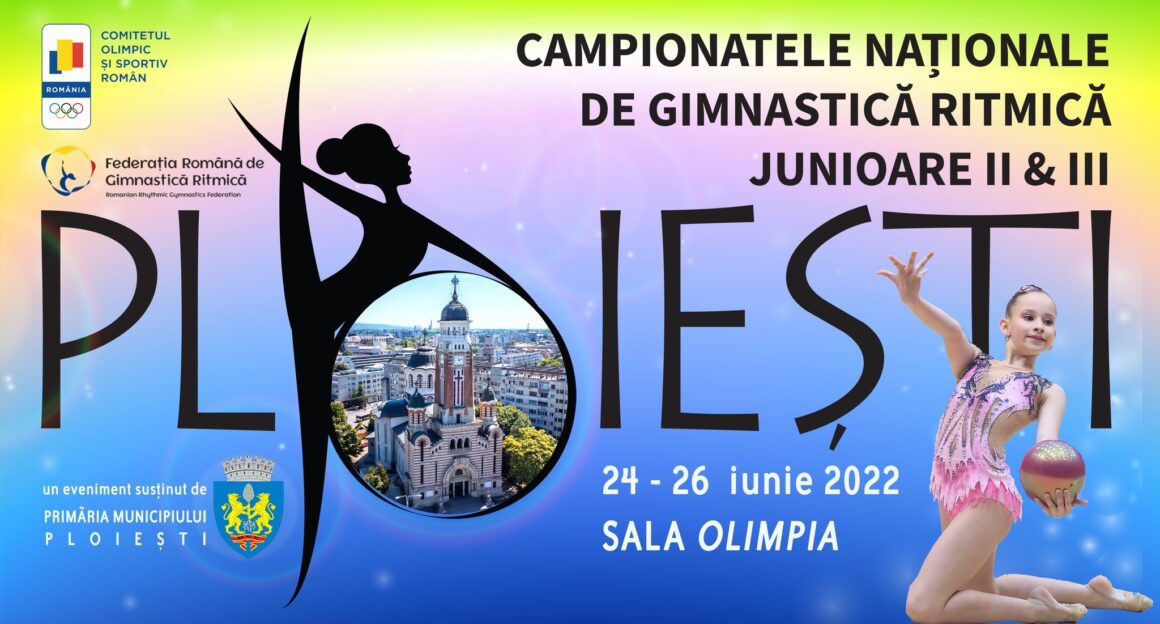 Gimnastică ritmică: Sala „Olimpia” găzduieşte, în weekend, Campionatul Naţional de Junioare II şi III!