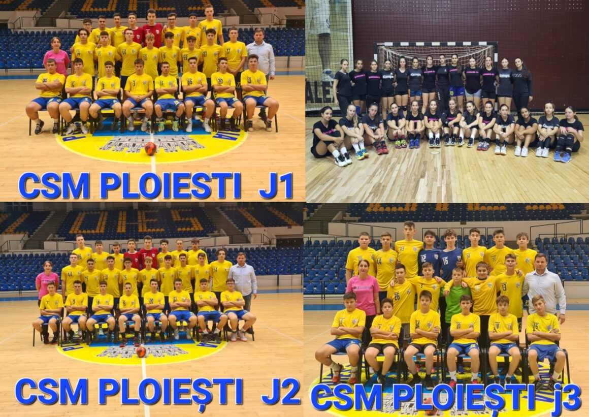 Echipele de handbal juniori ale CSM Ploieşti, gata de start!