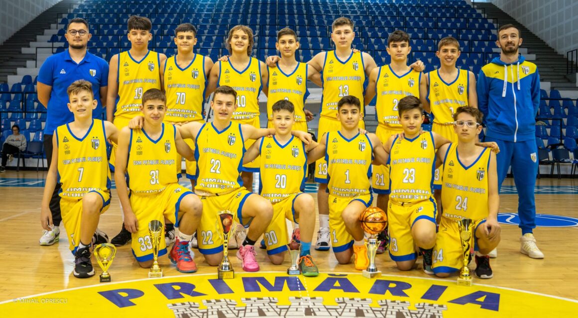 Baschet: CSM Petrolul Ploieşti U14 visează la Euroliga juniorilor – „Adidas Next Generation Basketball”!