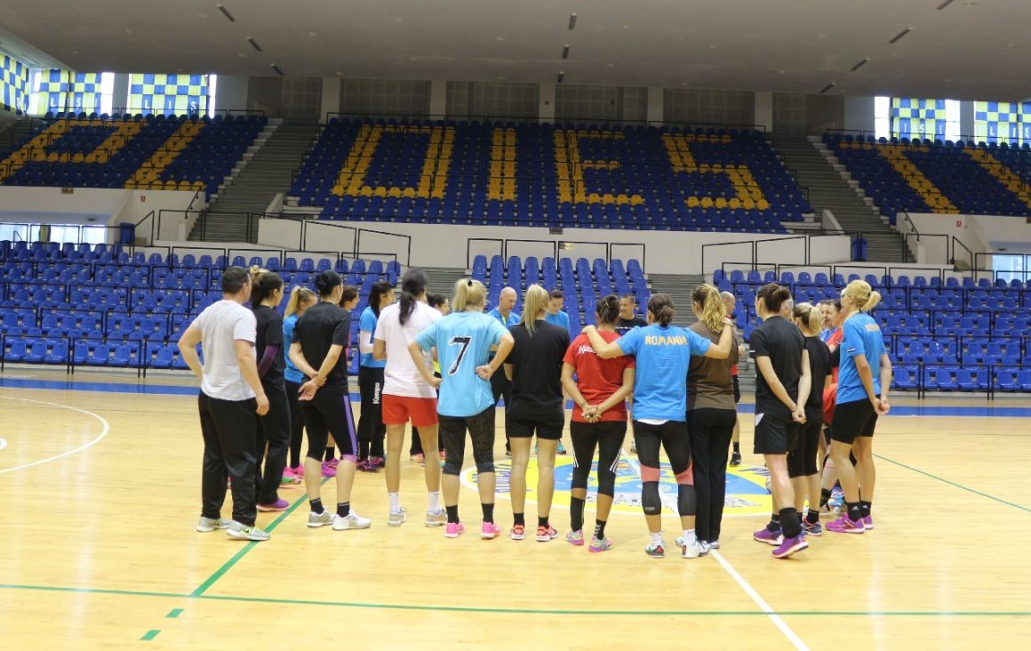 Sala „Olimpia”, casa echipei naţionale de handbal feminin a României în această săptămână!