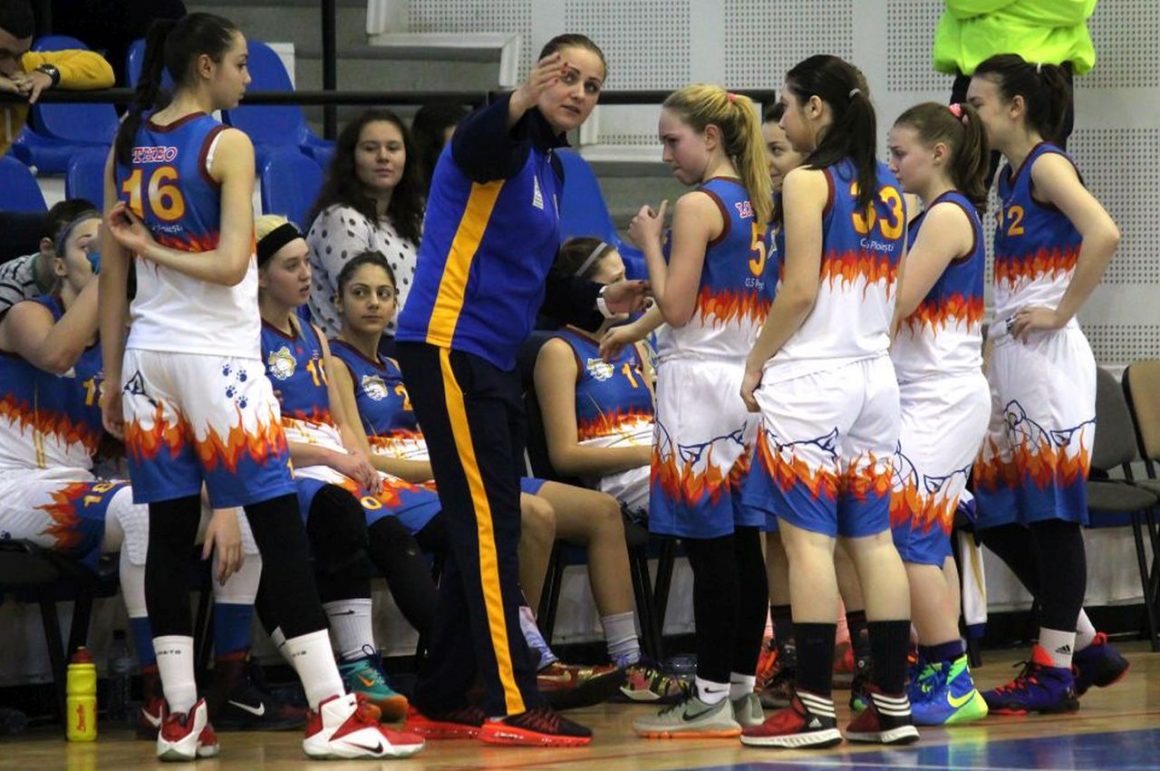 Debut victorios în faza semifinală pentru echipa de baschet feminin „U16” a CSM-CSŞ Ploieşti!