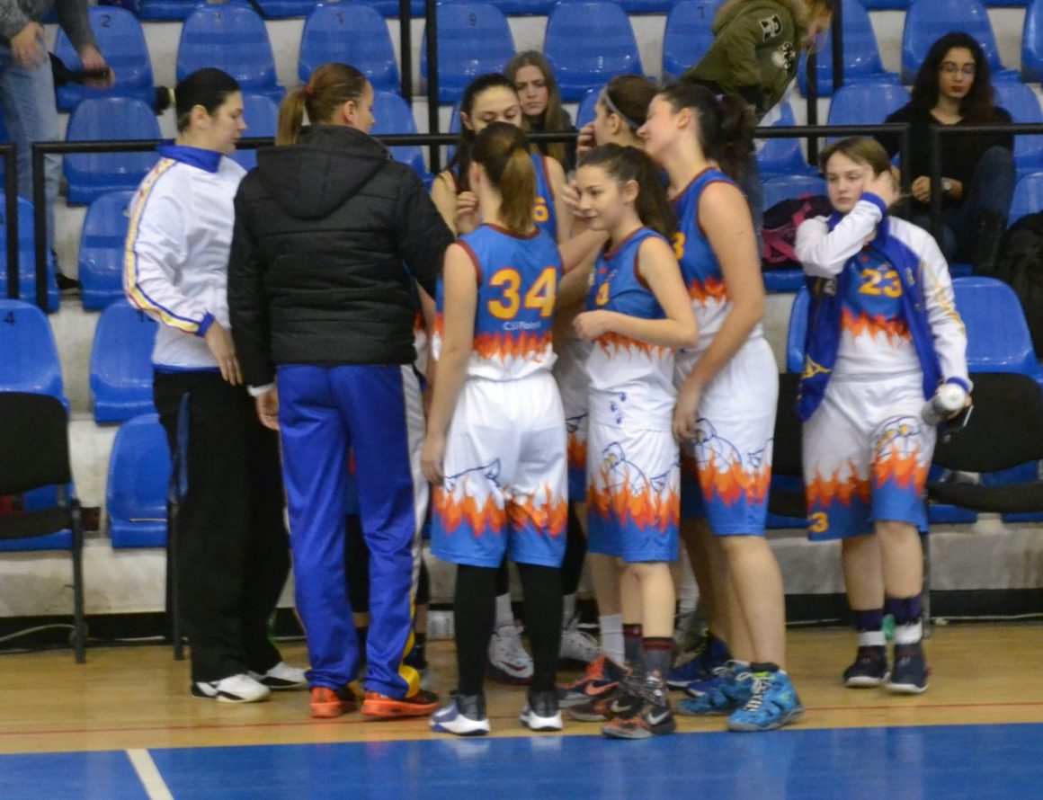 Echipa de baschet fete „U16”, la a 6-a victorie consecutivă!