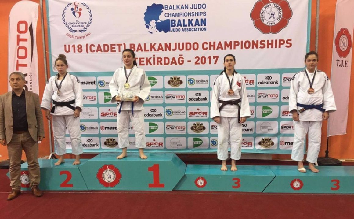 Diana Marcu, medalie de bronz la Campionatele Balcanice de judo pentru cadeţi!