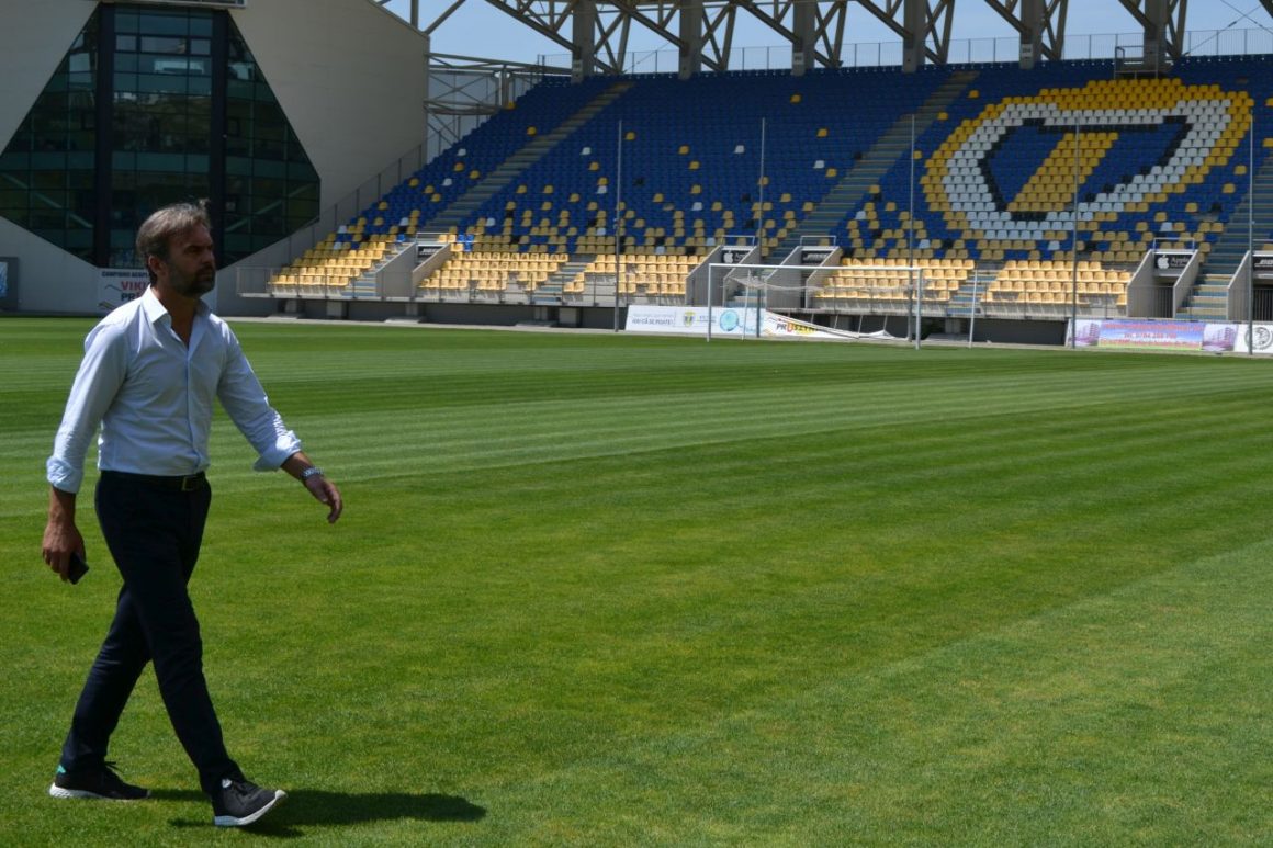 Stadionul „Ilie Oană”, inspectat de UEFA în vederea meciului România – Kazahstan!