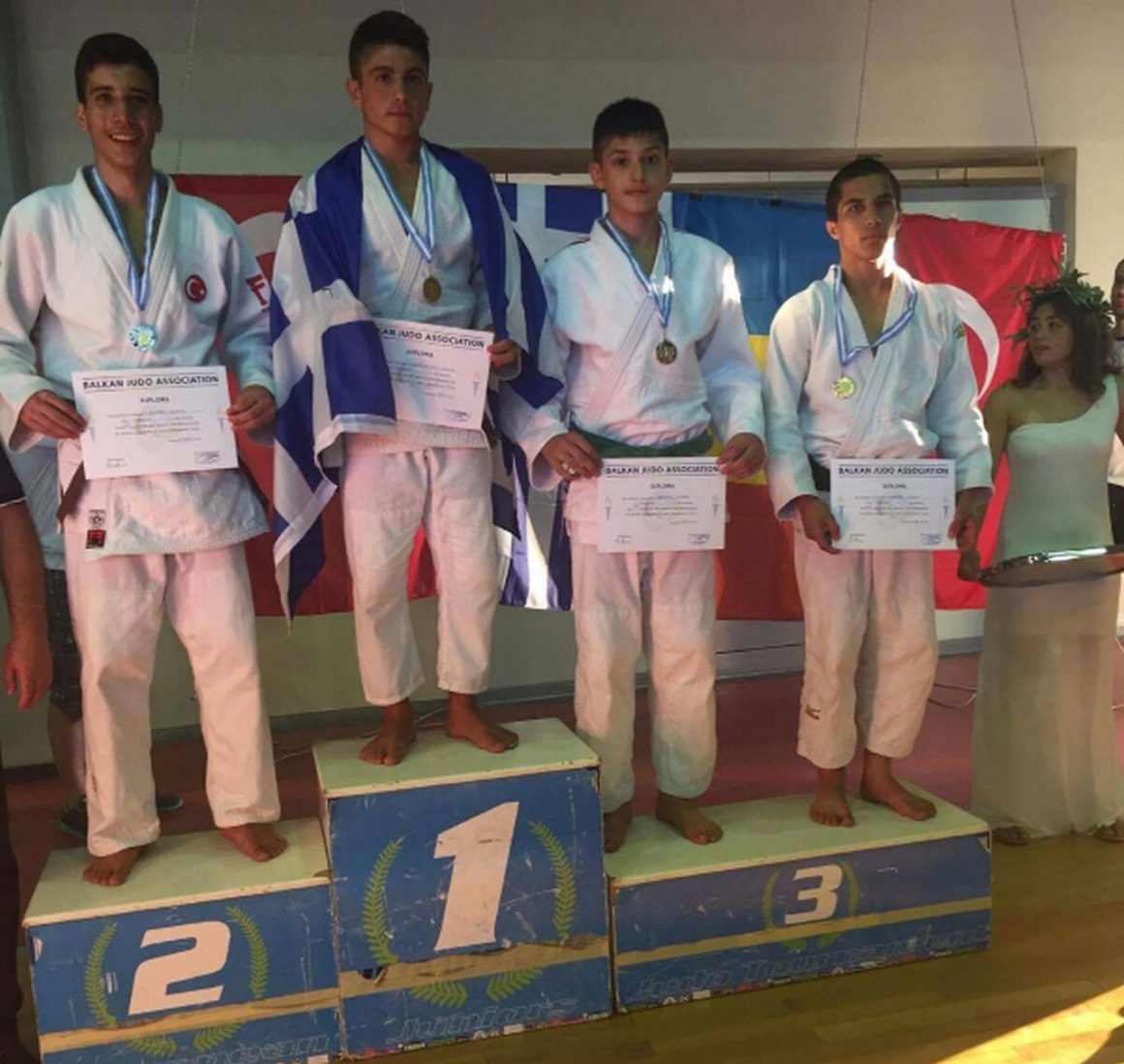 Judoka Rareş Arsenie, medaliat cu bronz la Campionatele Balcanice „U15”!