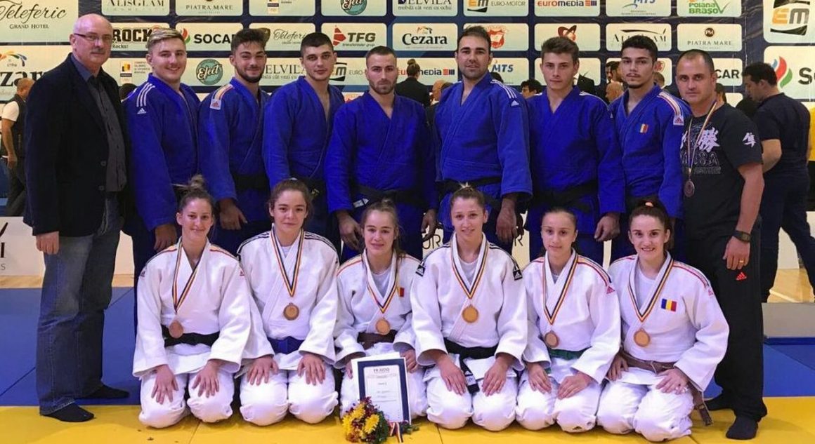 Echipa feminină a CSM-CFR-CSŞ Ploieşti, medaliată cu bronz la Campionatele Naţionale de judo – seniori!