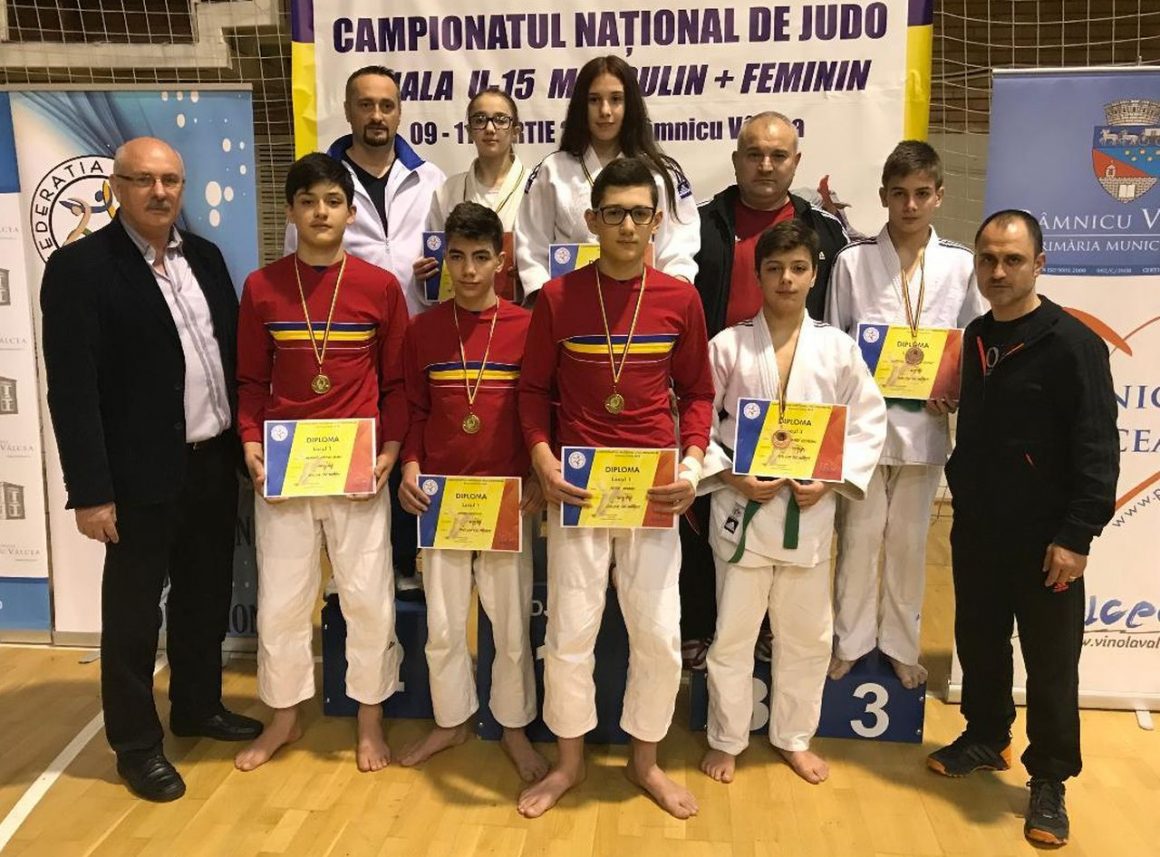 Judoka de la CSM-CFR-CSŞ Ploieşti, 10 medalii la Finala Campionatelor Naţionale „U15”!