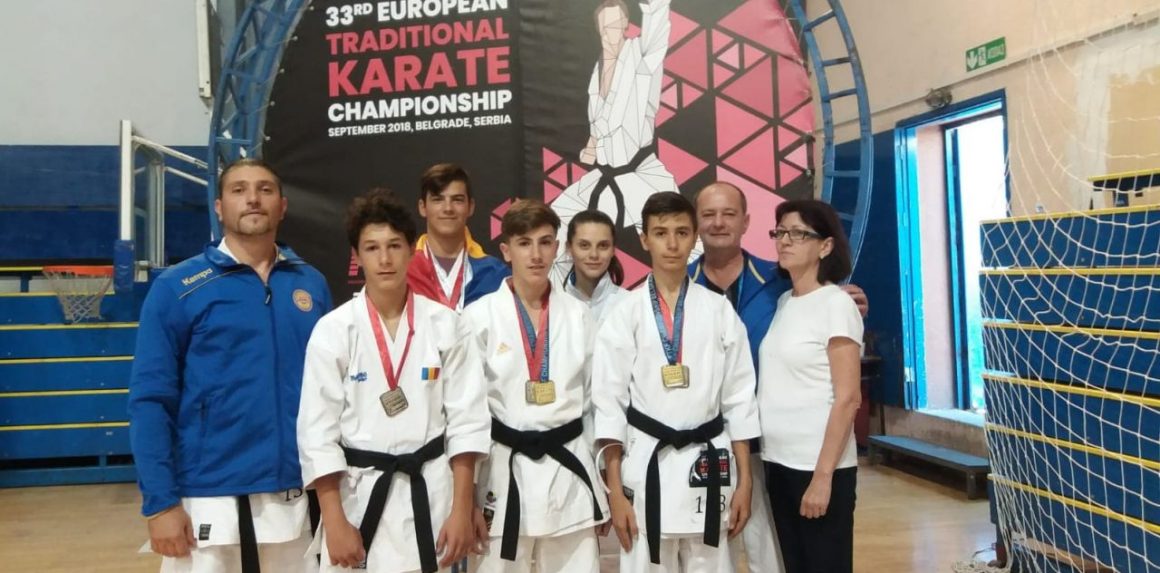 Sportivii de la CSM Ploieşti, 9 medalii la Campionatele Europene de Karate Tradiţional!