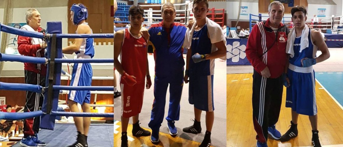 Boxerii George Dumitrescu şi Răzvan Mihai, vicecampioni naţionali de Tineret!