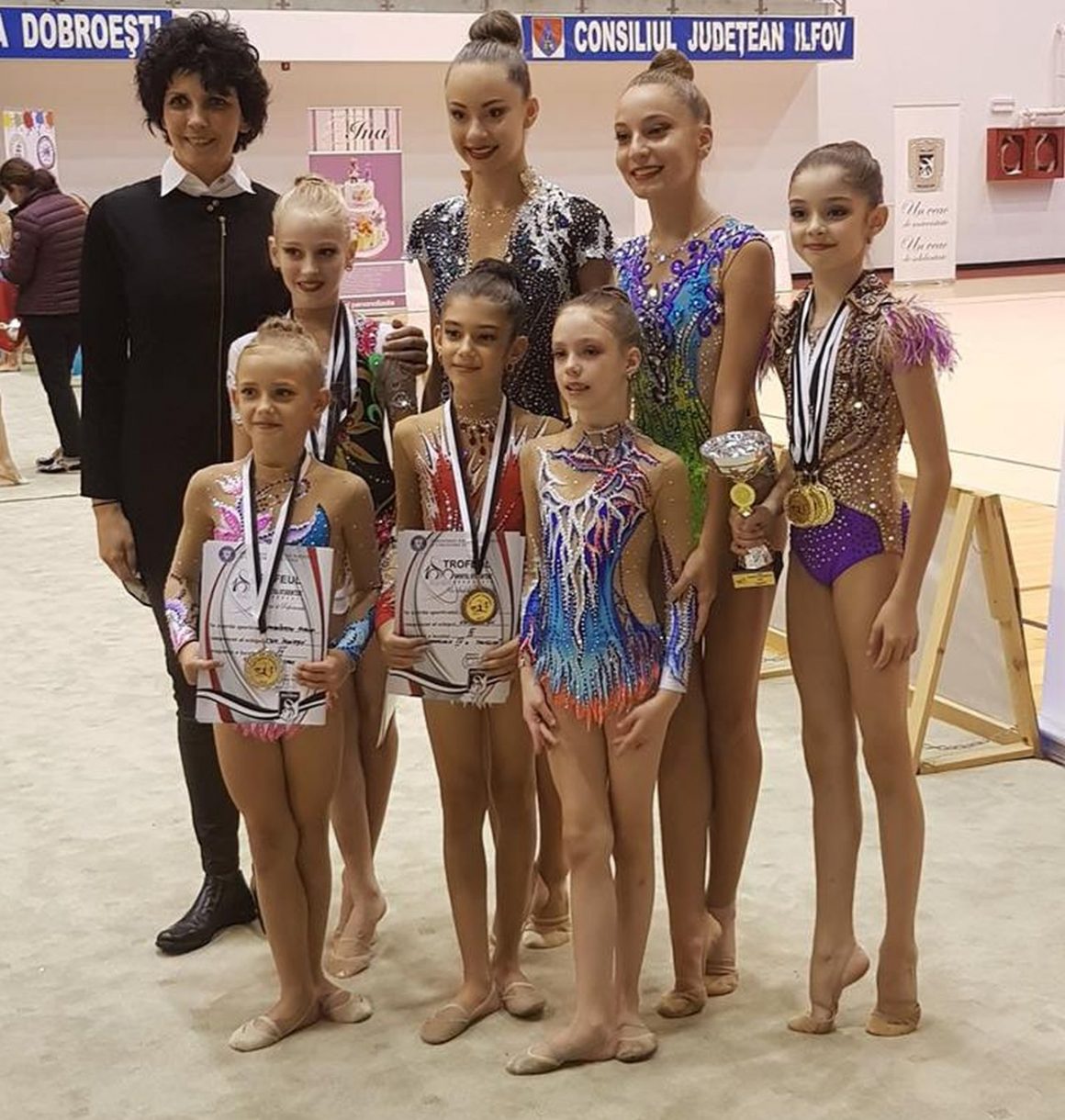 Gimnastele de la CSM Ploieşti, 11 medalii la Cupa „Sportul Studenţesc”!