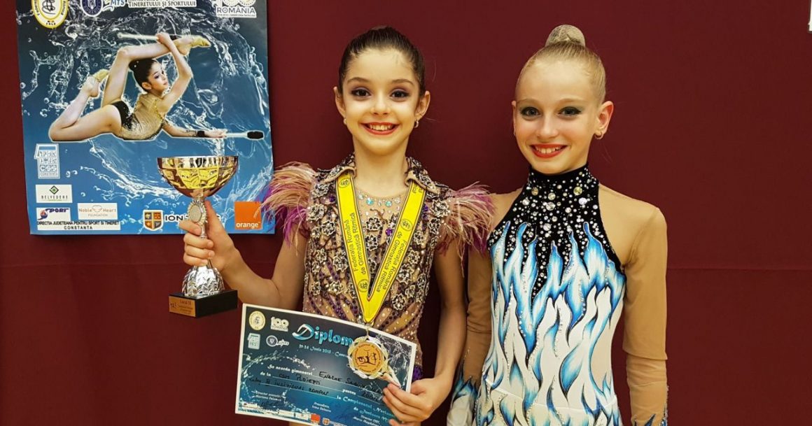 Gimnastele Sabina Enache şi Anisia Drăgan merg la Centrul Naţional Olimpic pentru Junioare de la Arad!