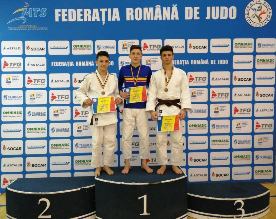 Judoka Vladimir Grădinariu, campion naţional de Juniori II, la Craiova!