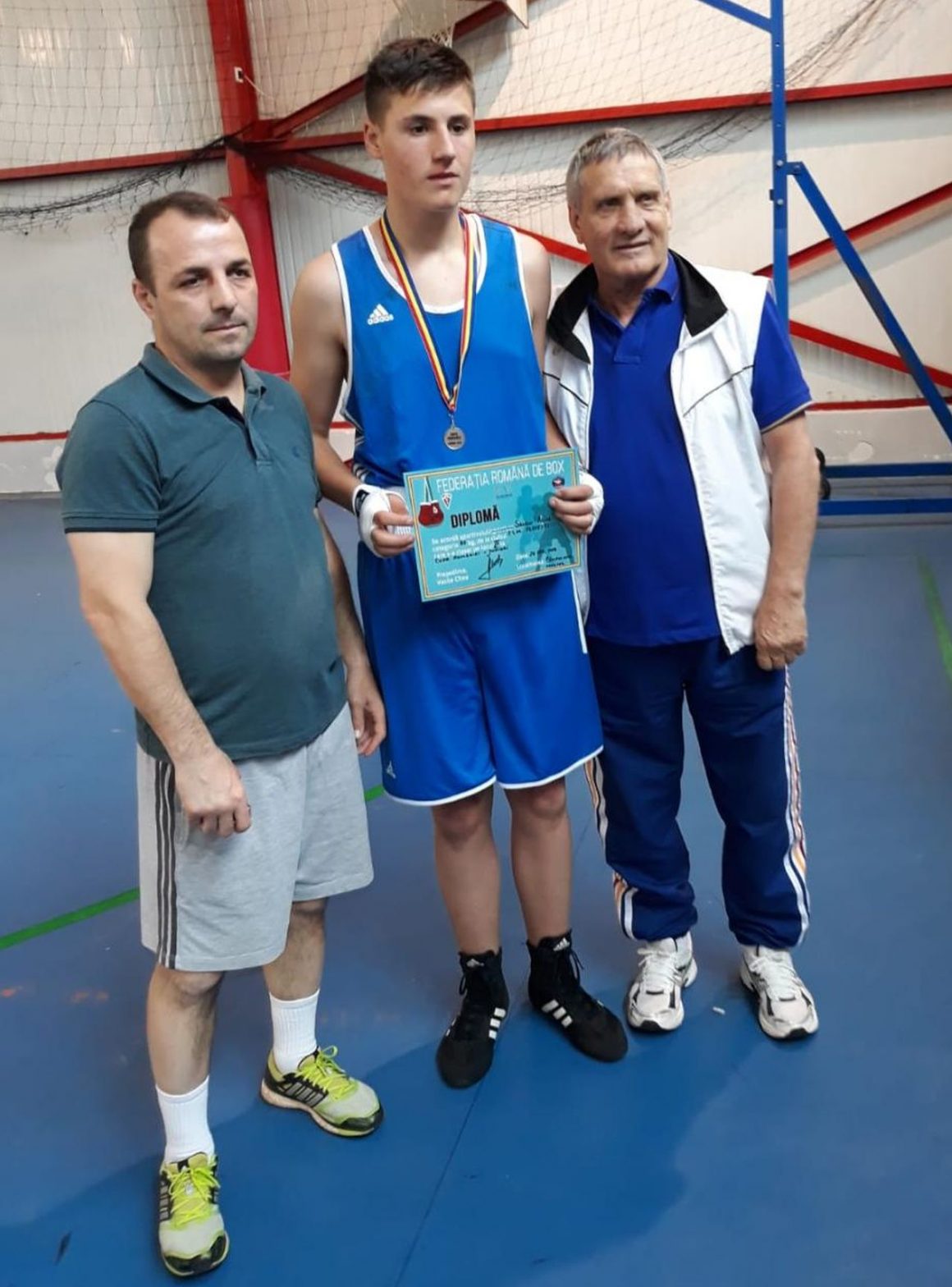 Boxerul Alin Sandu, medaliat cu bronz la Cupa României pentru juniori!