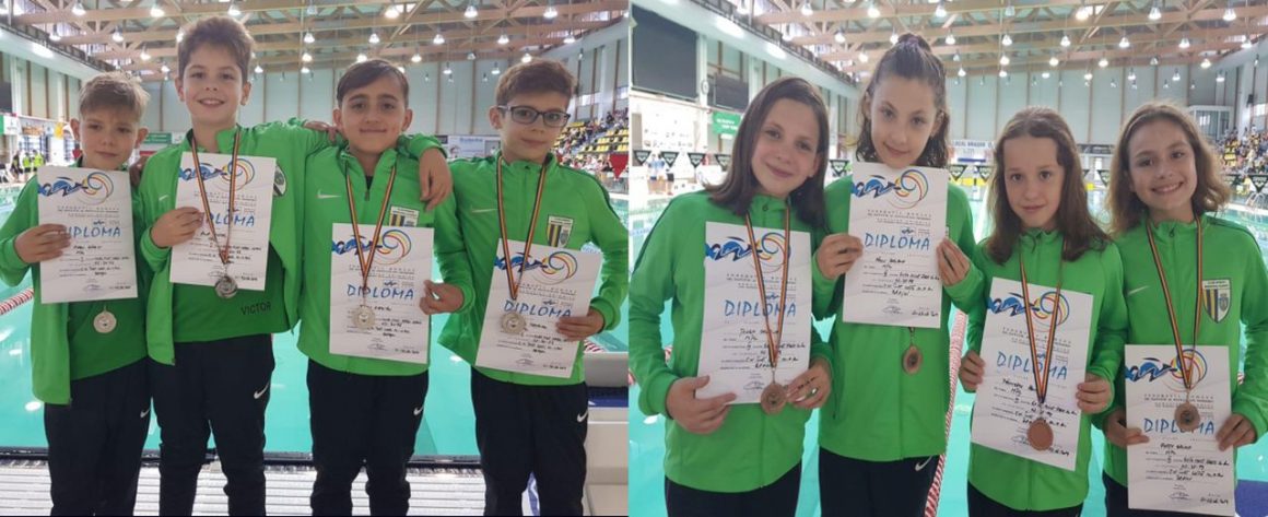 Sportivii de la CSM Ploieşti, 3 medalii cucerite la Campionatul Naţional de înot pentru copii „10-11 ani”!