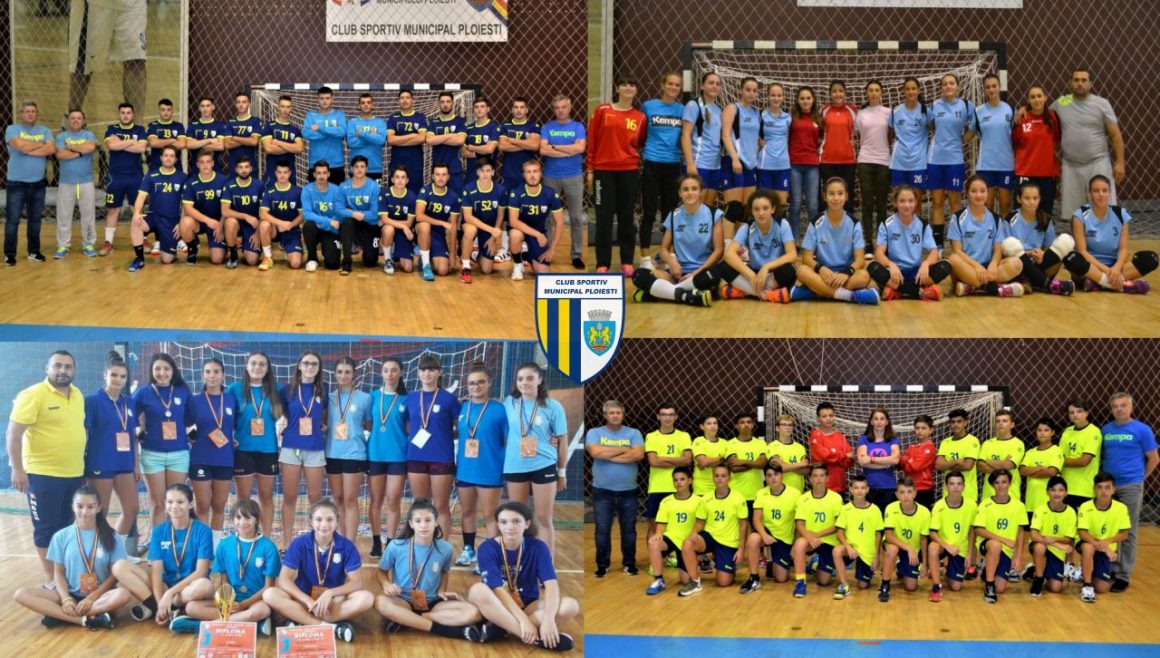 Echipele de handbal ale CSM Ploieşti, weekend cu cinci meciuri în Sala „Olimpia”!