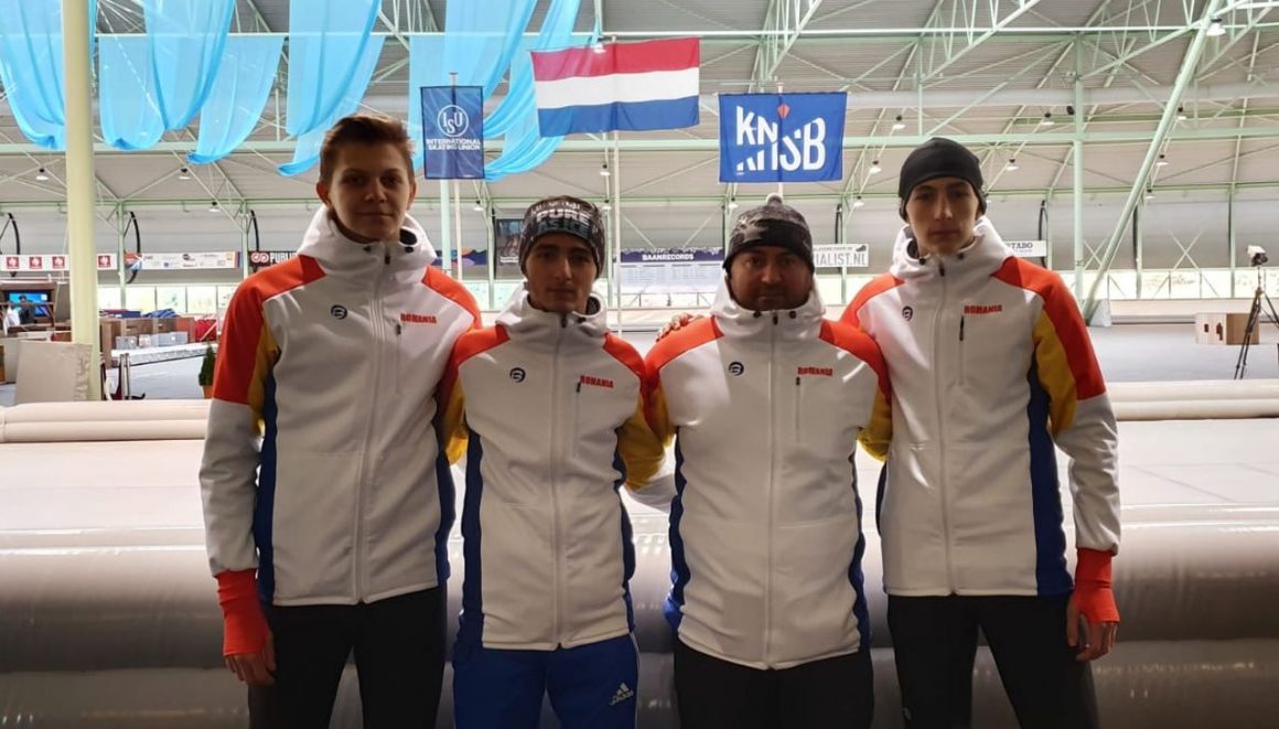 Patinatorii de la CSM Ploieşti, timpi mai buni la Cupa Mondială de Juniori de la Enschede