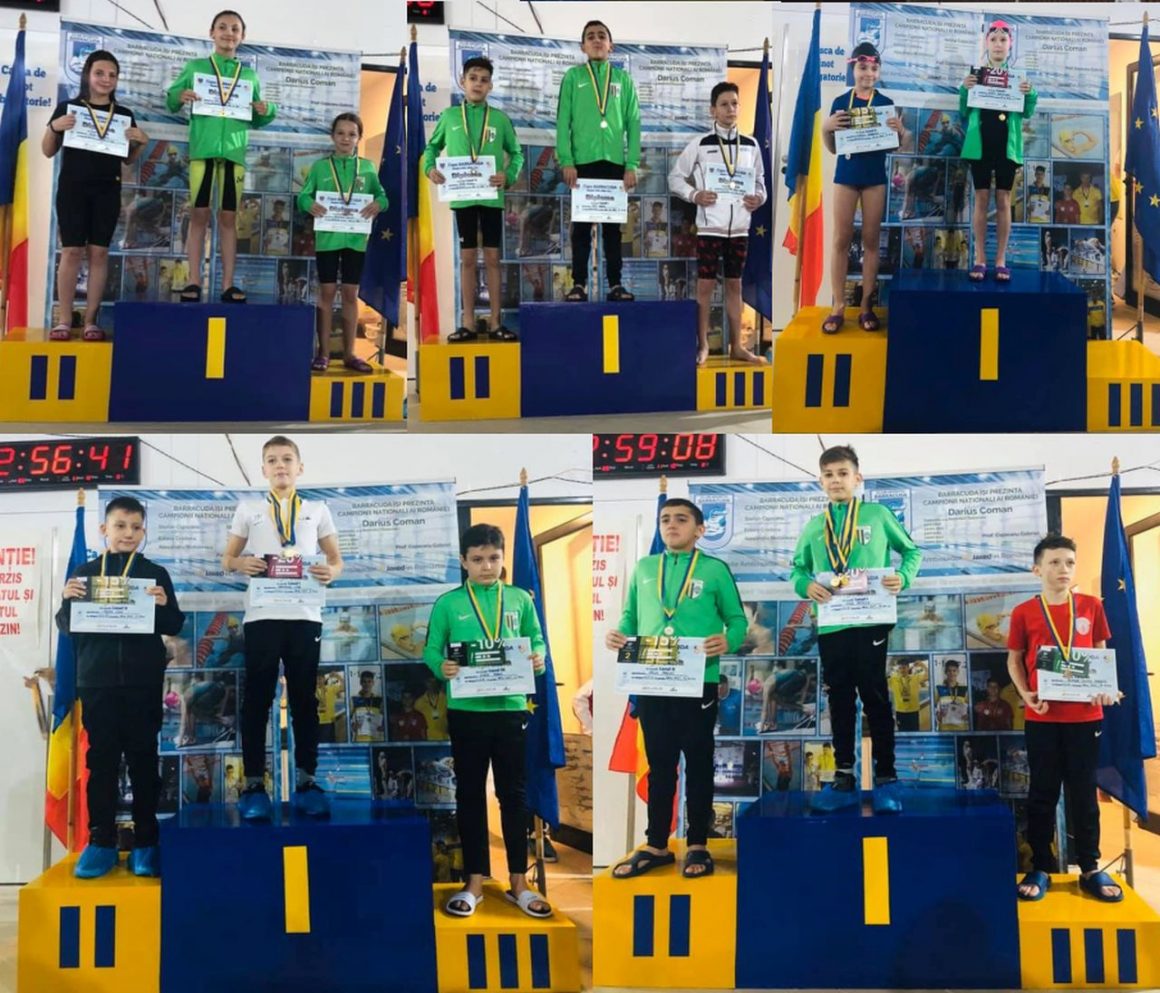 Înotătorii de la CSM Ploieşti, 41 de medalii obţinute la Cupa Barracuda!