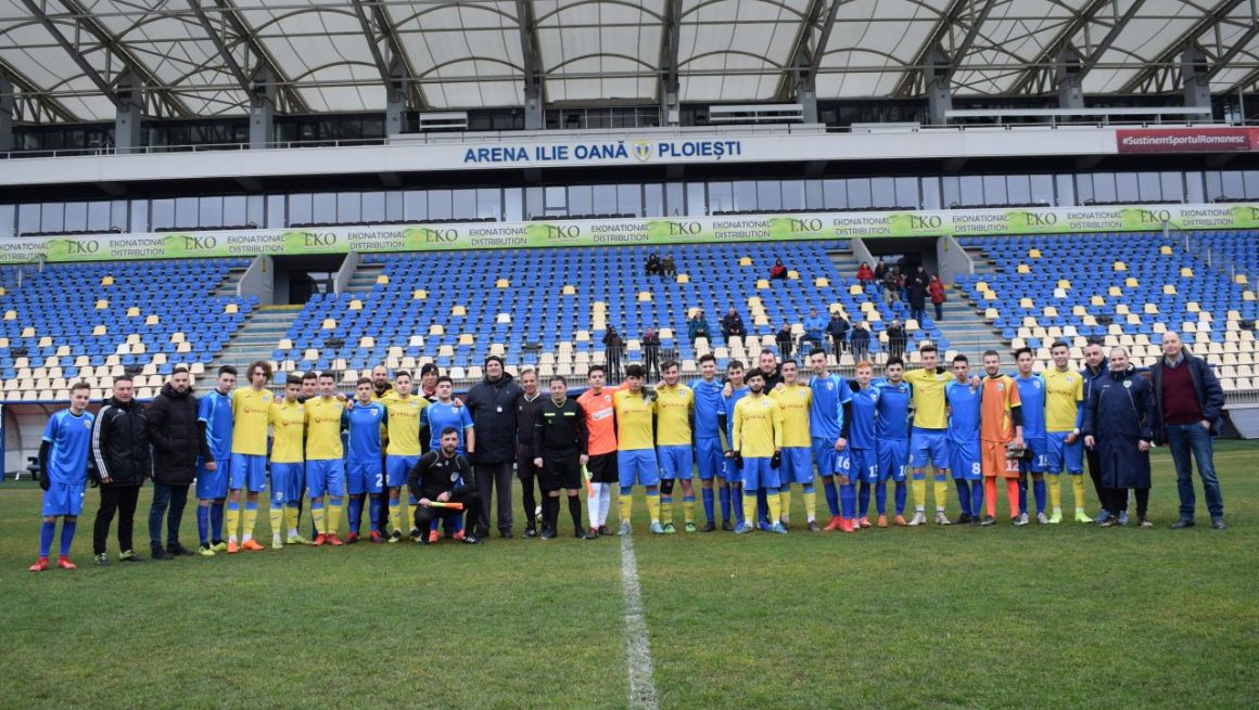 Amical „de gală” pe arena „Ilie Oană” pentru echipele „U19” ale CSM Ploieşti şi FC Petrolul Ploieşti!