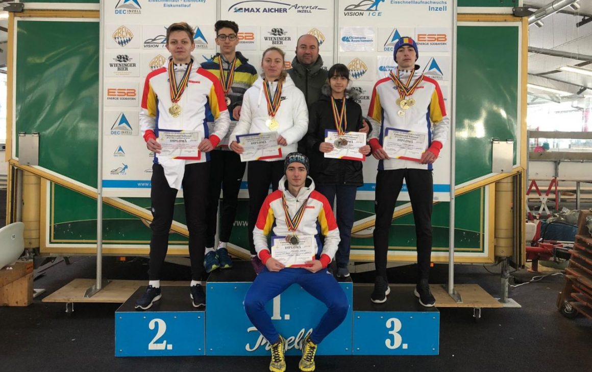 Patinatorii de la CSM Ploieşti, 22 de medalii la Campionatul Naţional pe Probe şi Poliatlon de la Inzell!