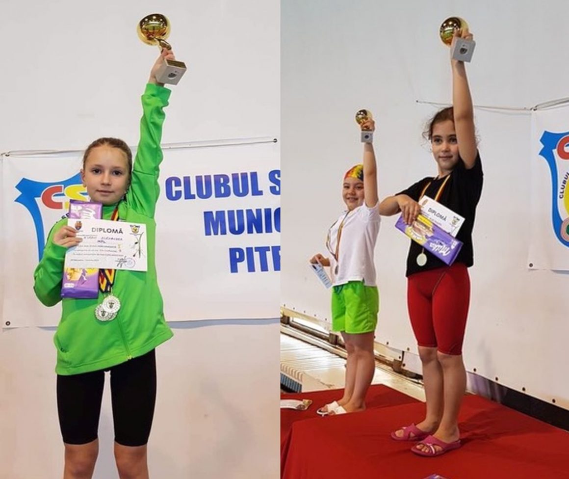 Înotătorii de la CSM Ploieşti, 6 medalii obţinute la „Cupa Mărţişor 2020”, de la Piteşti!