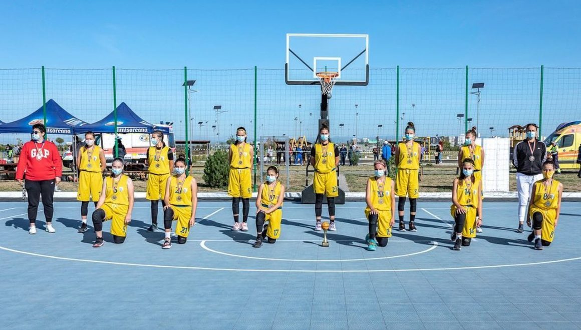 Echipa de baschet fete „U14” a CSM Ploieşti obţine, din nou, medaliile de bronz!
