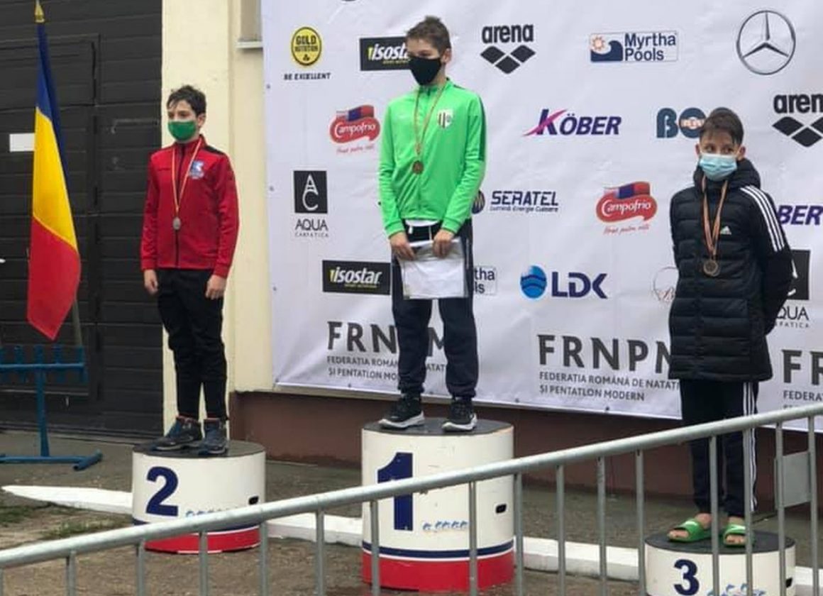 Luca Marinescu, primul campion naţional al secţiei de înot a CSM Ploieşti!