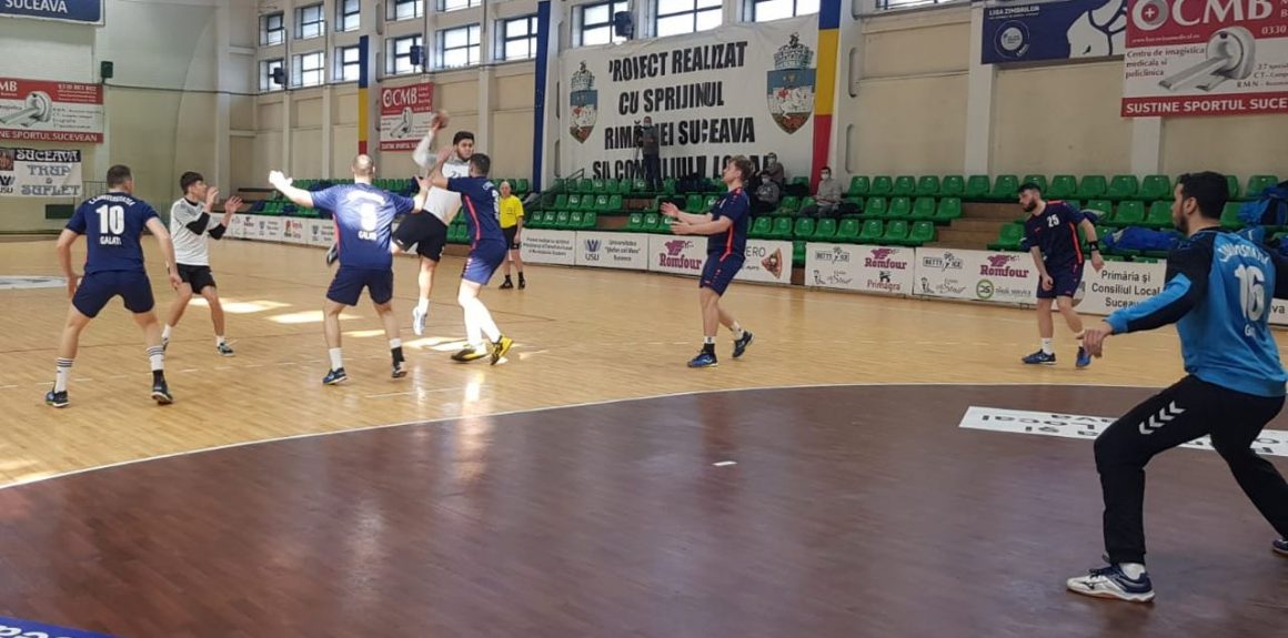 Handbal, Divizia A: băieţii au pierdut, astăzi, şi cu CSU Galaţi, scor 32-38 (14-18)