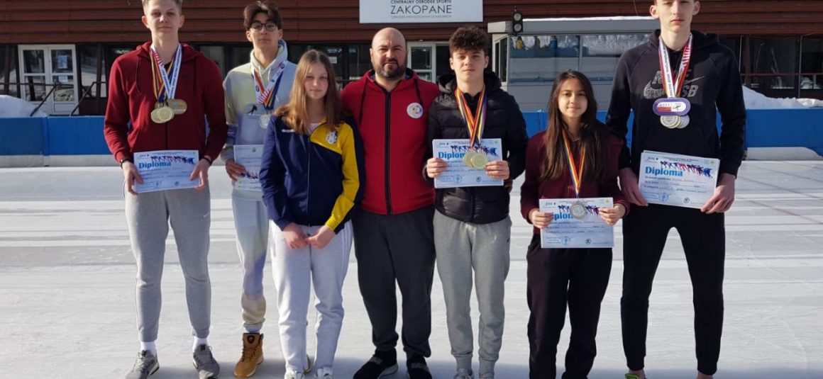 Patinatorii de la CSM Ploieşti, 21 de medalii obţinute la Campionatul Naţional pe Probe şi Poliatlon!