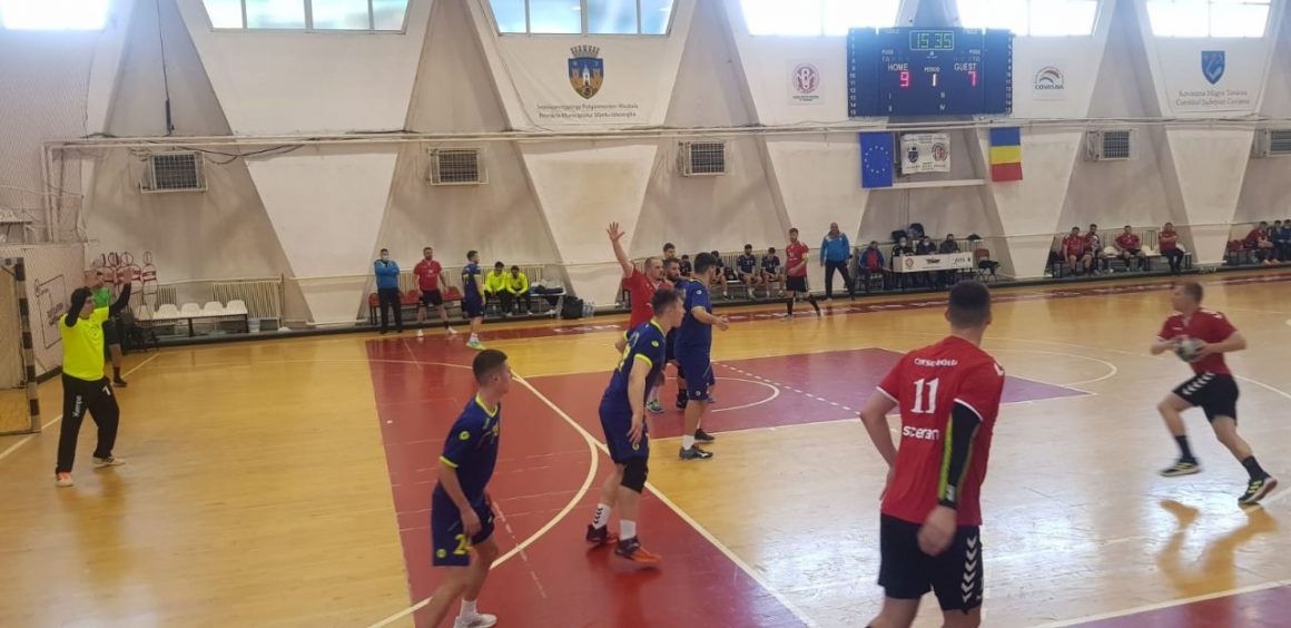 Echipa de handbal seniori va juca mâine cu Universitatea Craiova pentru  locul 7 al Diviziei A