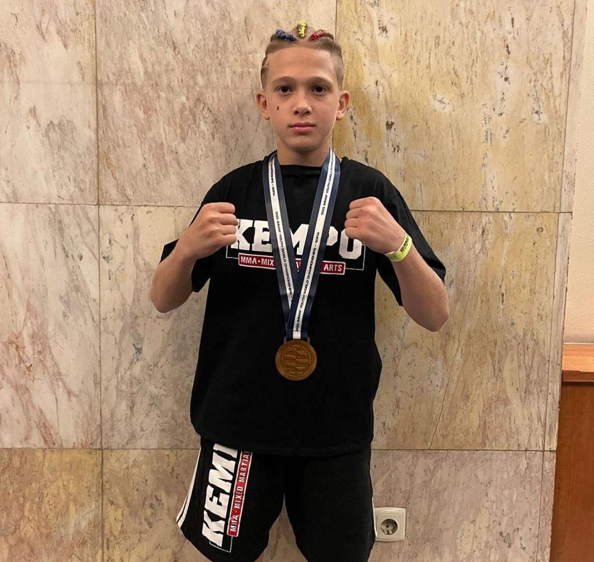Edwin Petrea, medaliat cu bronz la Campionatele Mondiale de MMA „U18”!