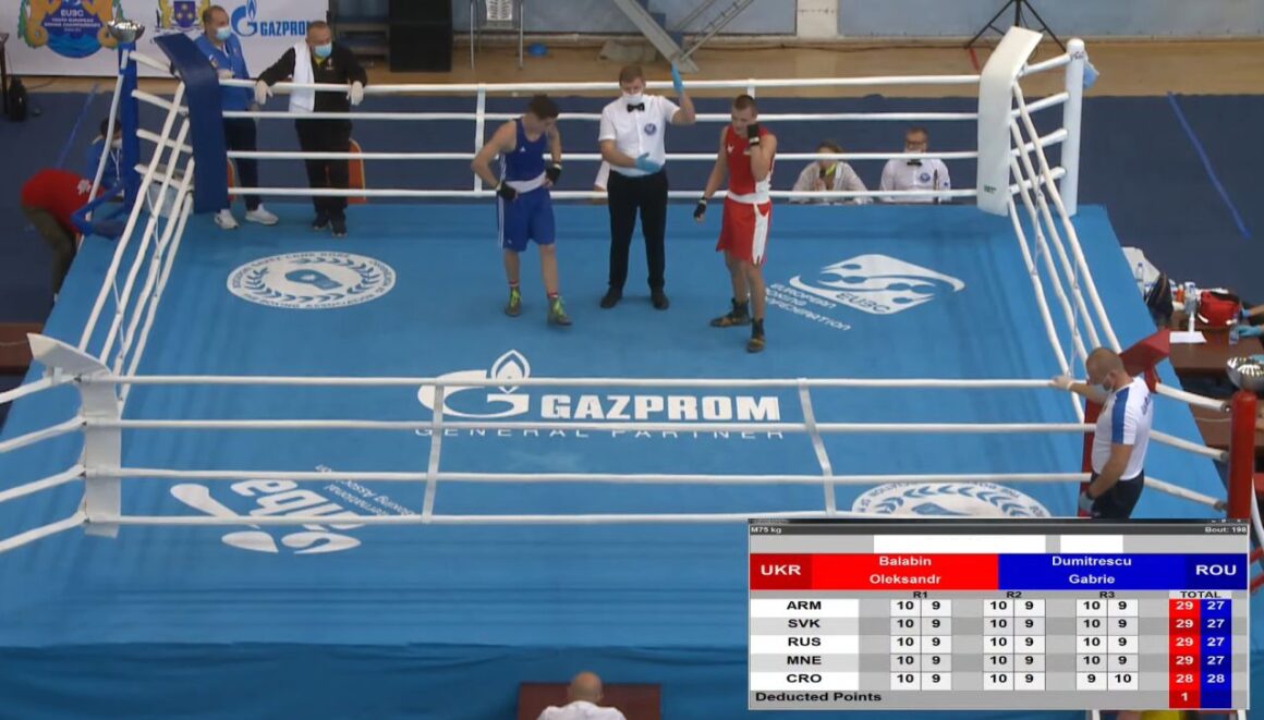 Iulian Dumitrescu, eliminat în „sferturile” Campionatului European de Box pentru Tineret!
