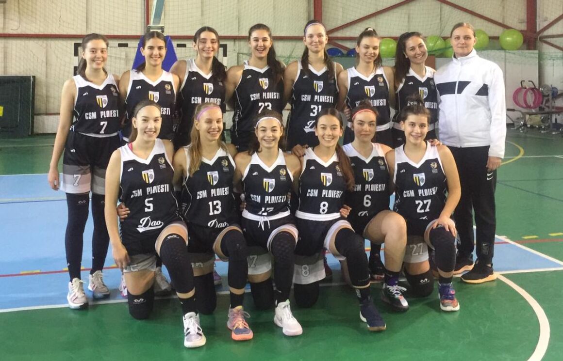 Echipa de baschet fete U16, trei victorii clare în turneul de la Piteşti!