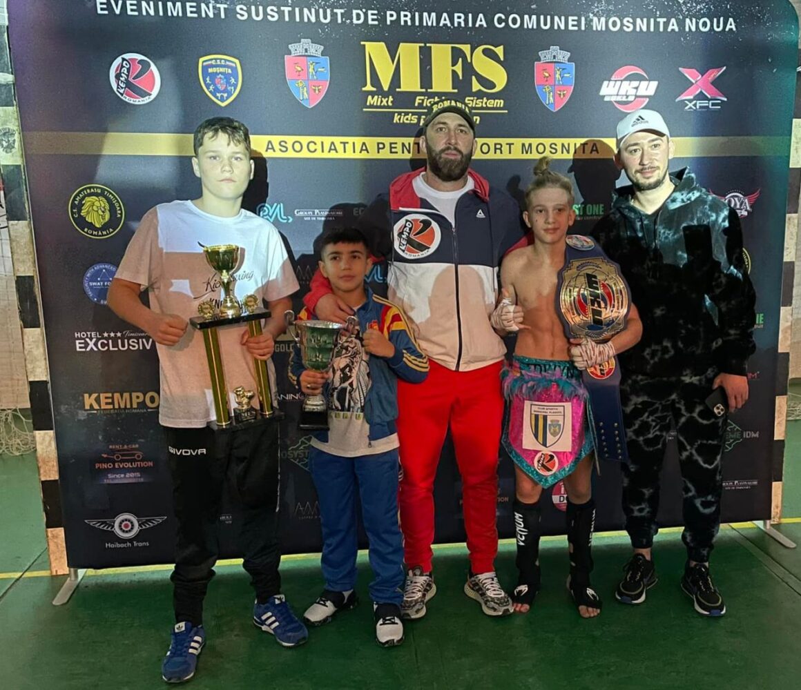 Edwin Petrea, campion WKU în Gala „MFS Kids Promotion”, de la Moşniţa Nouă!