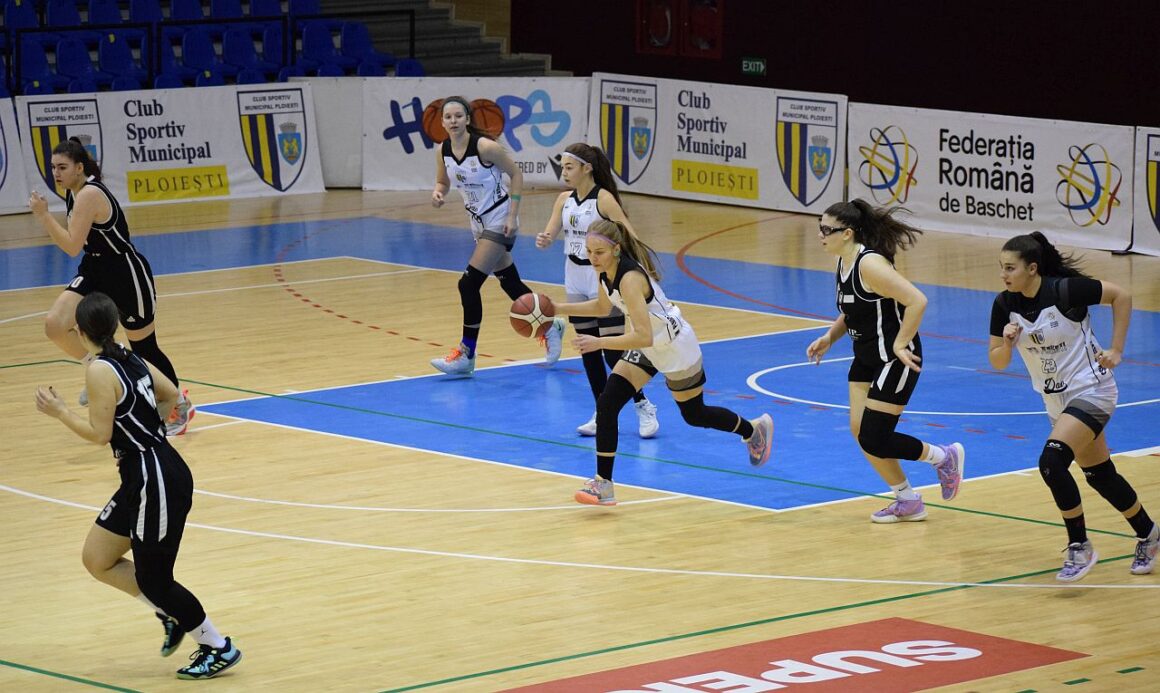Echipa de baschet fete „U16”, 3 victorii din 3 meciuri şi în Turneul 5 al sezonului!
