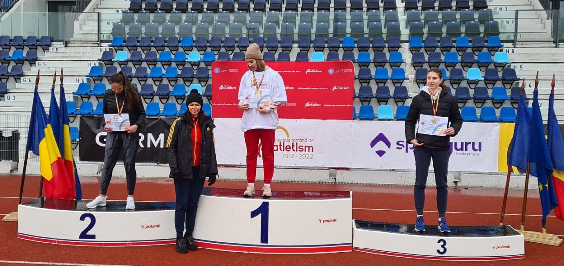 Atleta Teodora Iancu, medaliată cu bronz la Campionatul Naţional de aruncări lungi – „U20”!