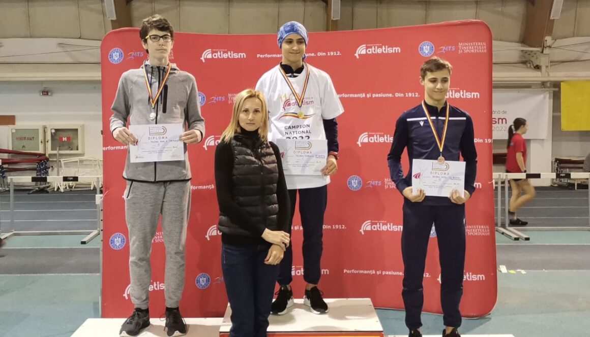 Atletul Mihai Militaru, vicecampion naţional „U16” în proba de „200 metri plat”!