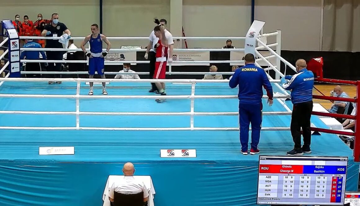 Marian Ghinoiu s-a calificat în sferturile de finală ale Campionatului European de Box U23!