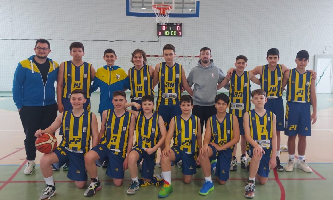 Echipa de baschet „U13”, victorii la scor şi în Turneul Semifinal 1, de la Baia Mare!