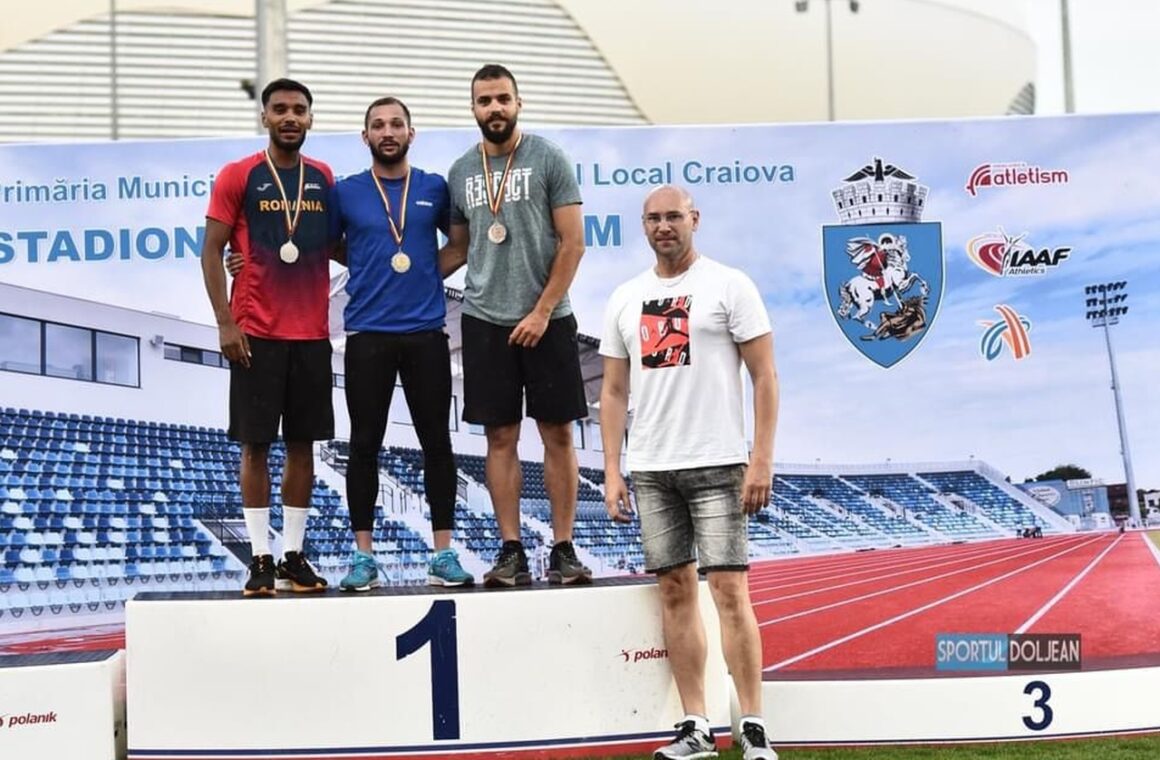 Petre Rezmiveş, medaliat cu aur la Campionatele Internaţionale de Atletism ale României!