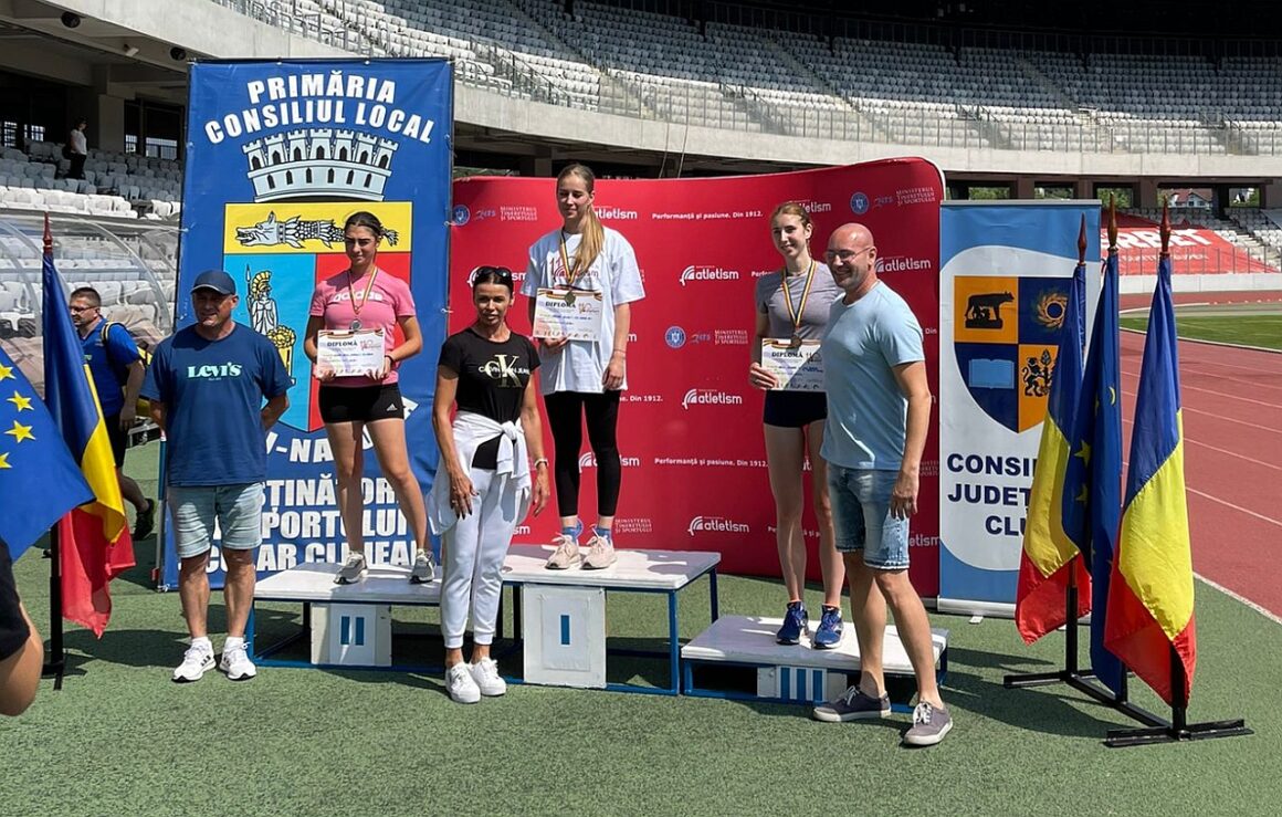 Atleta Teodora Iancu, medalie de bronz la Campionatul Naţional „U20” de la Cluj-Napoca!