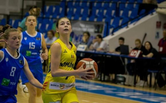 Ioana Savu va participa cu naţionala „U15” la „International Elite Basketball Camp” de la Pecs!