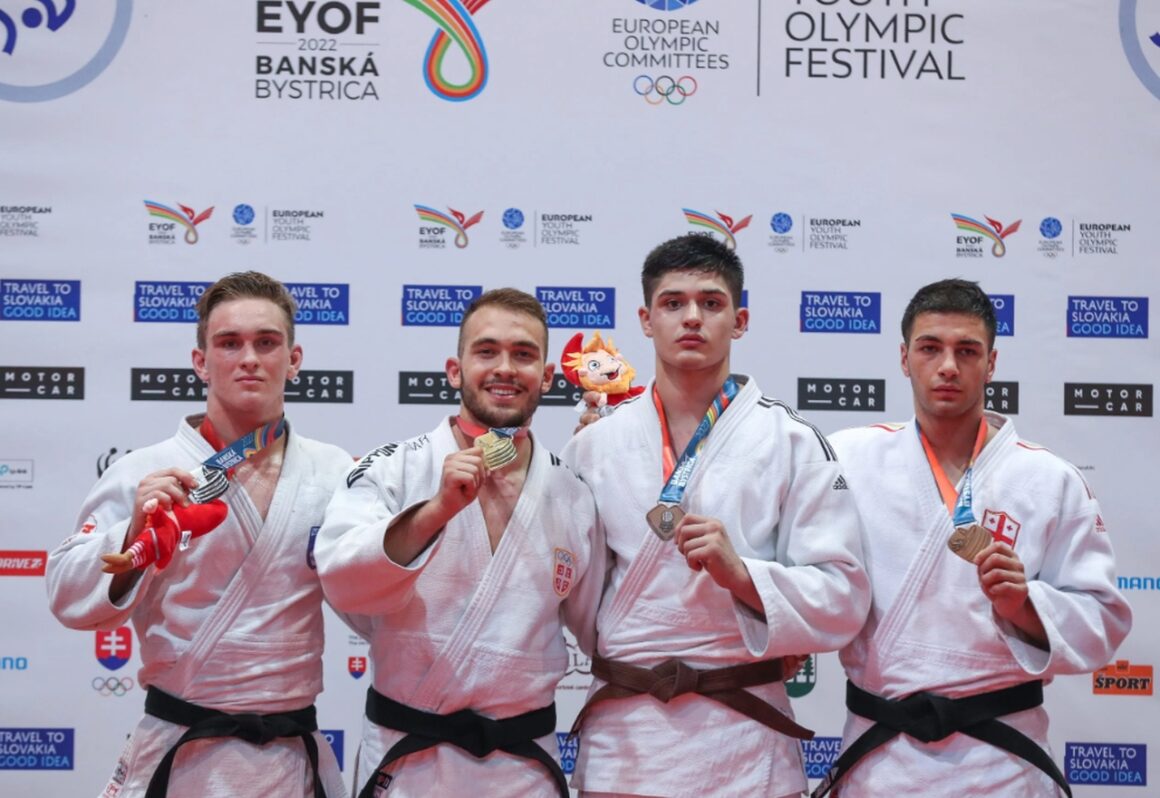 Judoka Rareş Arsenie, medalie de bronz la Festivalul Olimpic al Tineretului European!