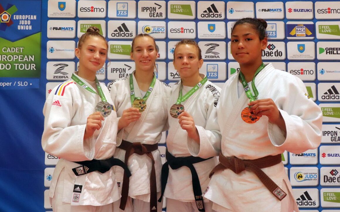 Vanessa Tolea, medalie de argint la Cupa Europeană de Judo pentru Cadeţi, de la Koper!