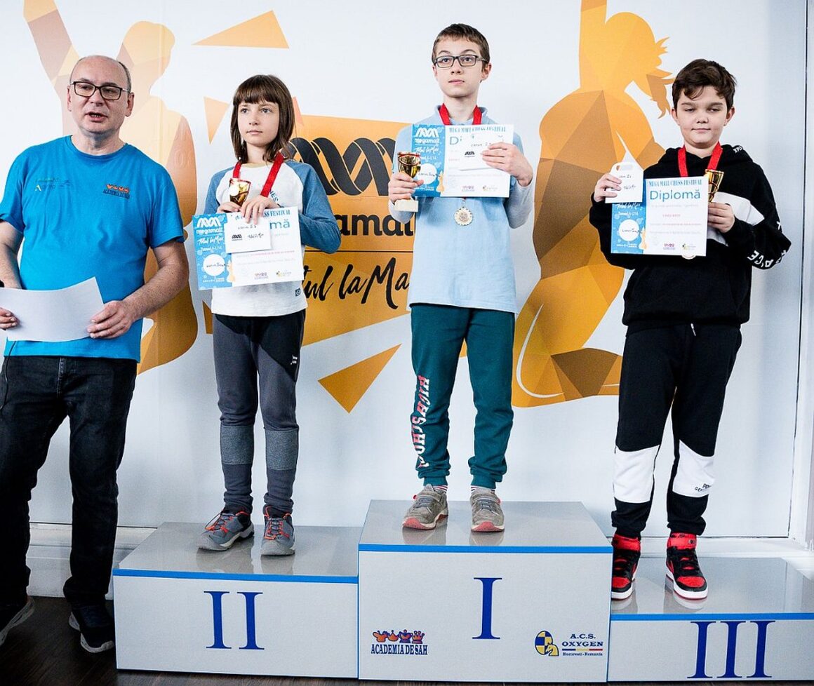 Şah: Alexandru Constantinoiu şi Eduard Ioniţă, pe podium la „Mega Mall Chess Festival 2022”!