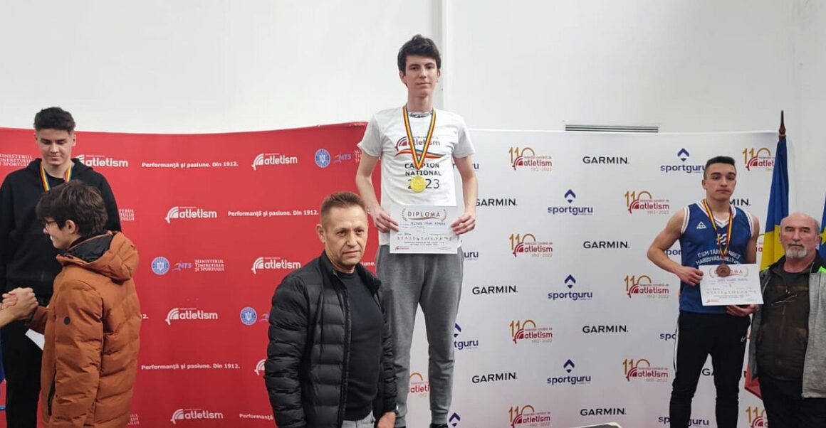 Atletul Mihai Militaru, campion naţional „U18” în proba de 200 metri!